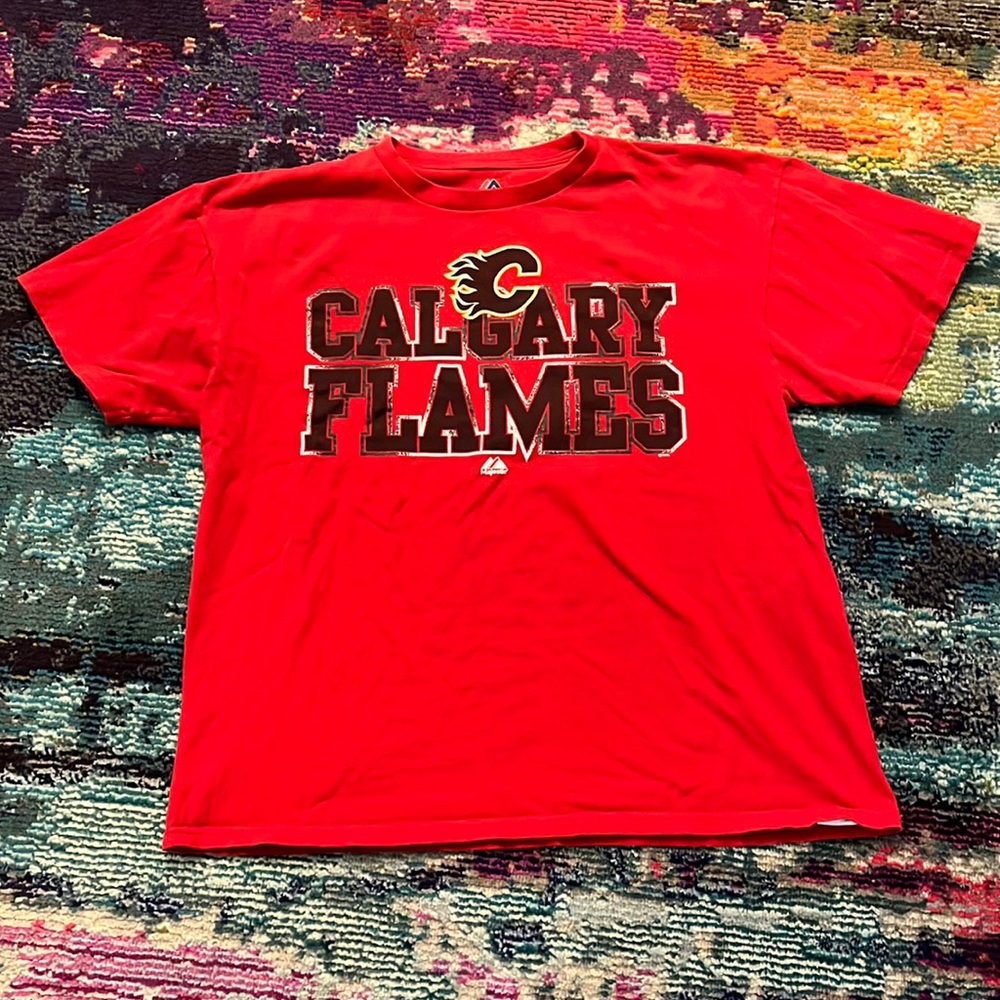 Calgary Flames Short Sleeve Shirt